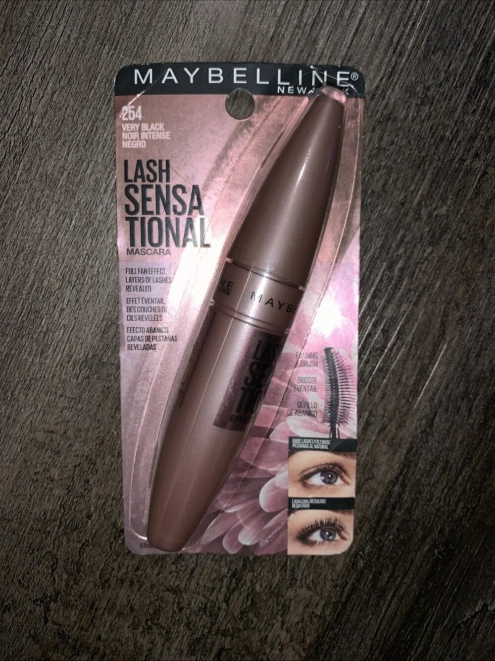 Maybelline Lash Sensational Mascara - Very Black, 9.5ml